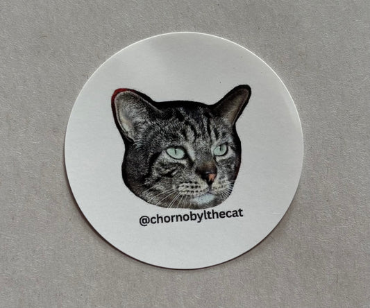 Chornobyl Head Sticker