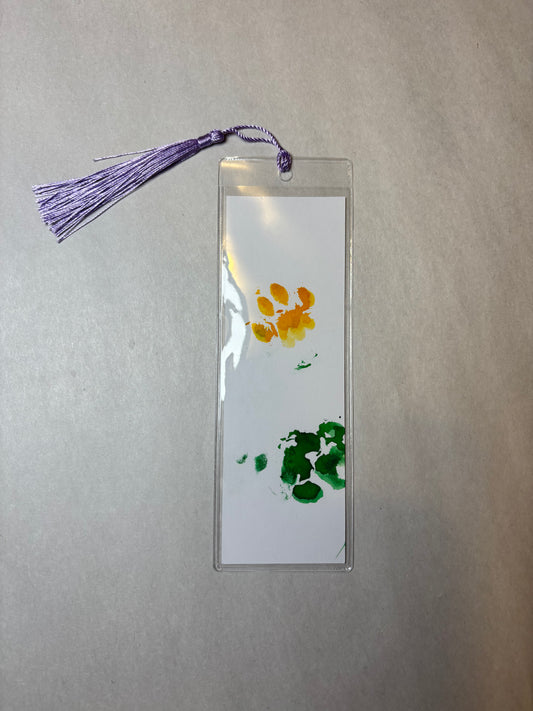Paw Print Bookmark